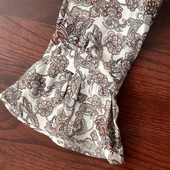 FRAME 100% Silk Ruffle Button Down Blouse NWT - Picture 7 of 8